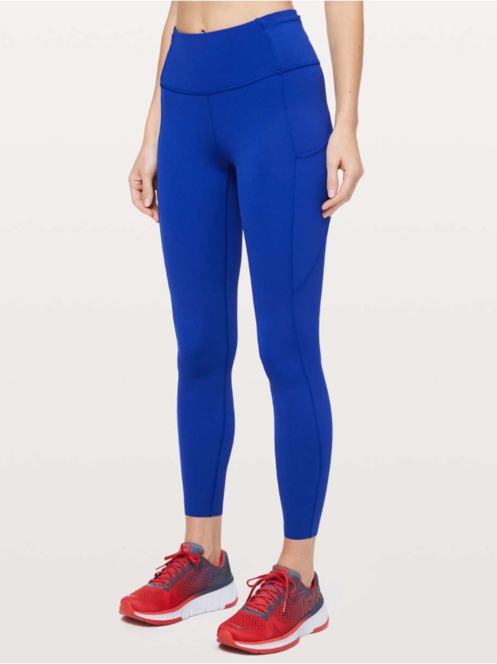 Lululemon Fast & Free 7/8 Tight II 25" in Jet Stream